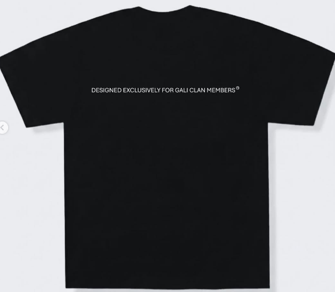 GALI shirt back